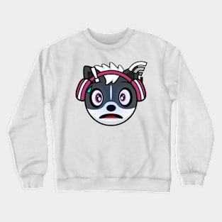 Shocked Melody Skunk Crewneck Sweatshirt